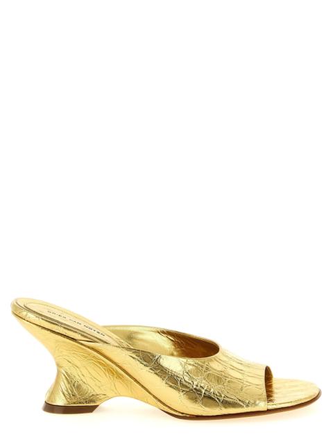 Dries Van Noten Dries Van Noten Women Curved Wedge Mules