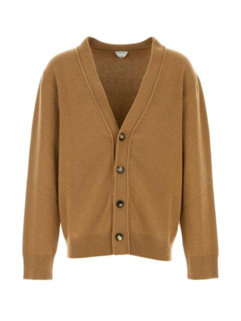 Bottega Veneta Men Knit Cardigan Cash Petch Intreccio