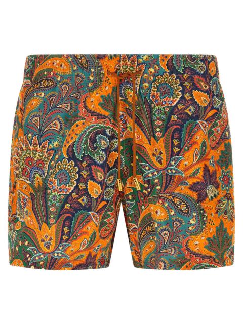 Etro Etro Men Paisley Floral Swimsuit