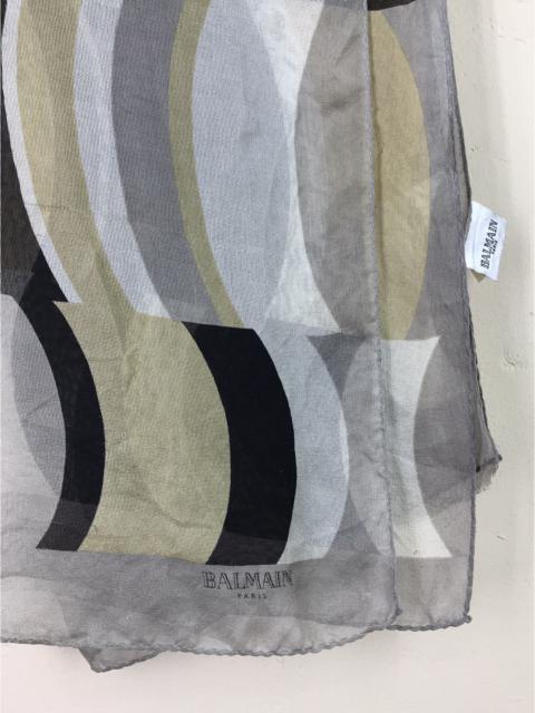 Balmain Balmain Paris Silk Scarf