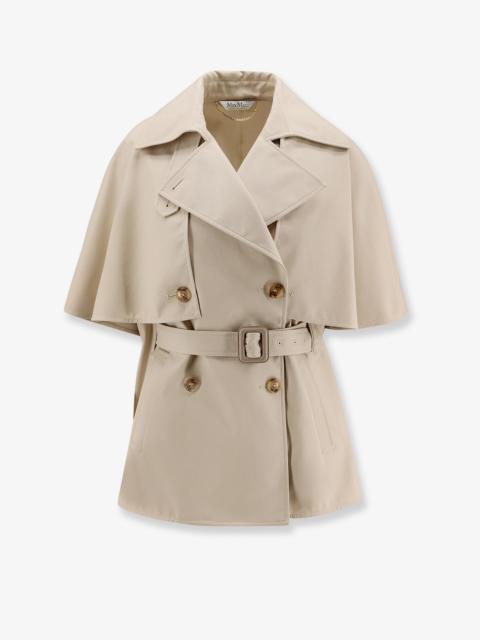 Max Mara Cotton Gabardine Sigfrid Cape