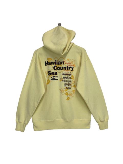Other Designers Surf Style - HAWAIIAN COUNTRY SEA BIG LOGO PULLOVER HOODIE