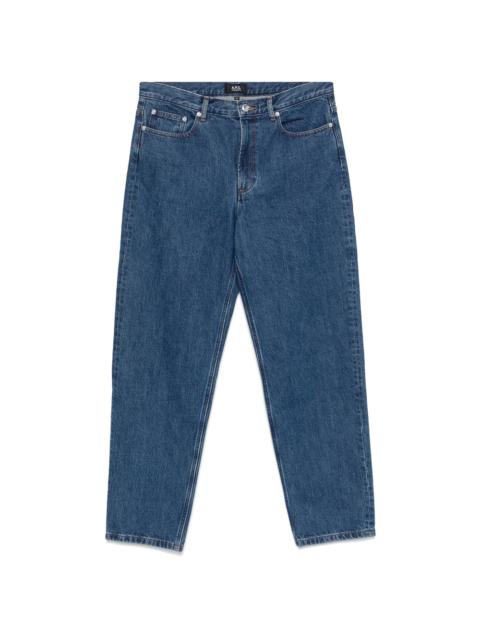 A.P.C. A.P.C. Blue Denim - Tapered Jeans Men