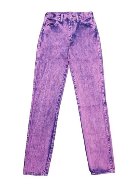 Other Designers Vintage - Vintage Wrangler Acid Wash Distressed Denim