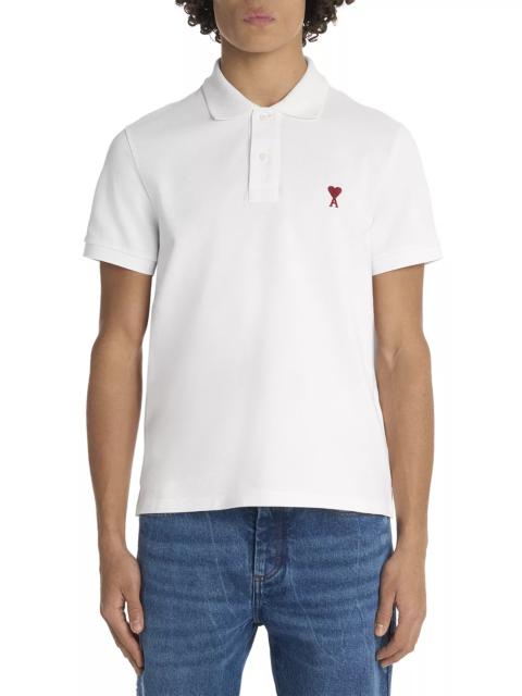 AMI Paris De Coeur Polo Shirt