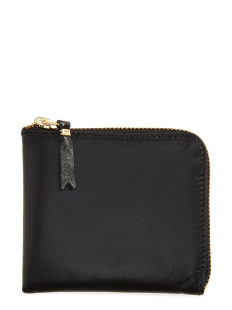 Comme Des Garçons Comme des Garçons Wallets Classic Leather Half Zip Wallet in Black at Nordstrom