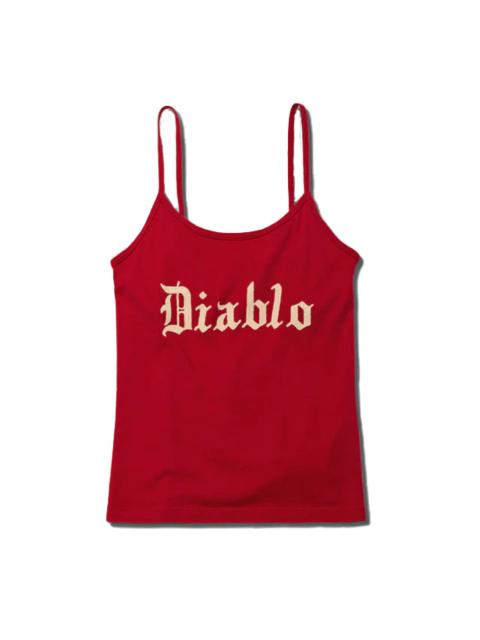 WILLY CHAVARRIA Willy Chavarria Diablo Cholita Tank Red