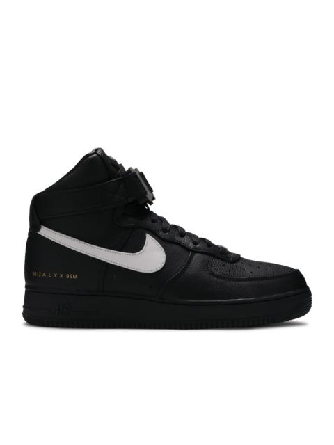 Nike 1017 ALYX 9SM X AIR FORCE 1 HIGH 'BLACK WHITE'