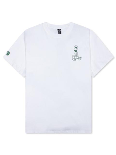 The North Face ALIEN RELAXED S/S GRAPHIC TEE - WHITE