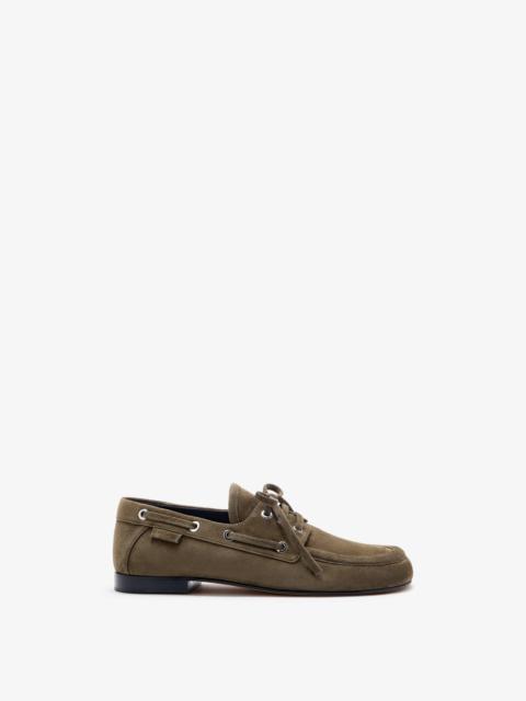 Proenza Schouler Deck Shoes in Kidsuede