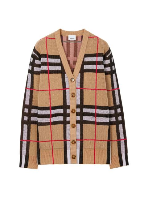 Burberry Vintage Check V-neck cardigan