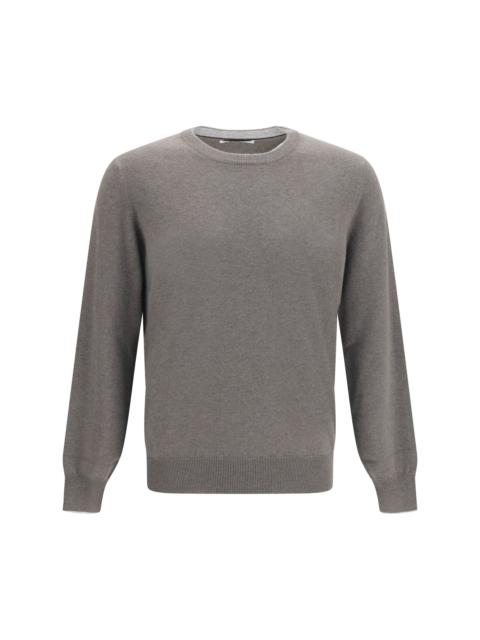 Brunello Cucinelli Brunello Cucinelli Cashmere Sweater Army Washed Men