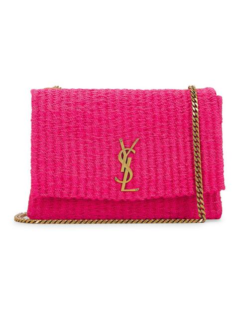 saint laurent Kate Rafia Shoulder Bag