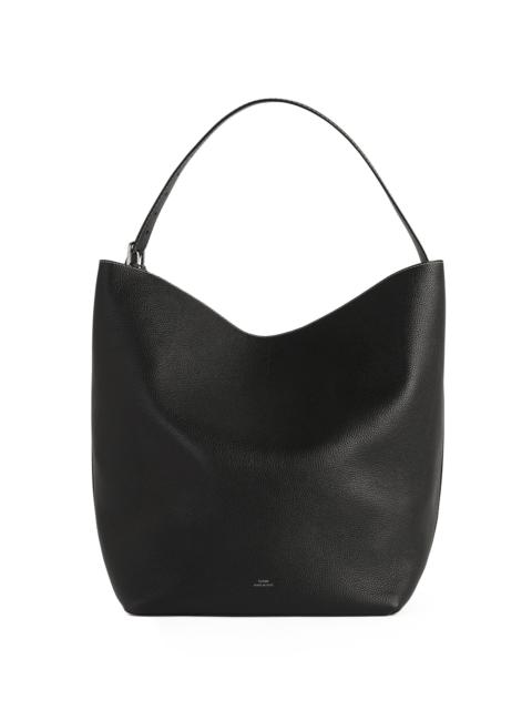 TOTEME Belted Leather Tote Bag black