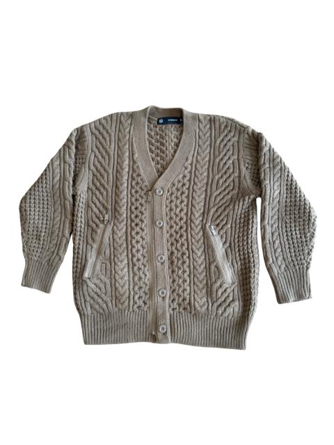 Undercover x GU Cable-knit Zip Cardigan Sz Medium