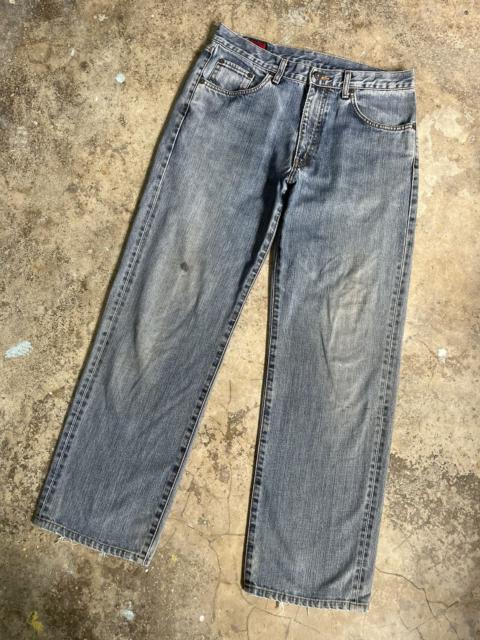 Other Designers Edwin × Japanese Brand × Jean - Vintage Edwin Faded Denim Jeans Baggy Pants Distressed