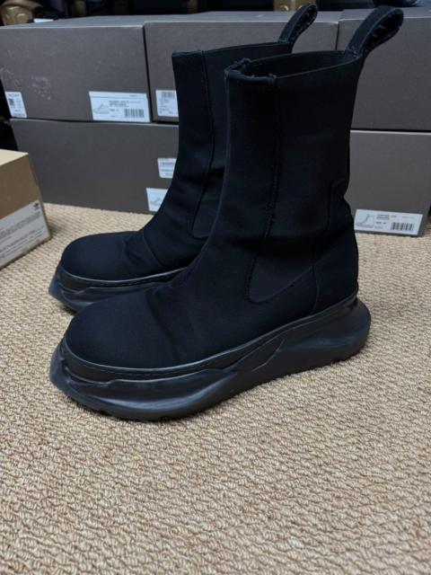 Rick Owens Rick Owens Drkshdw Black Nylon Chelsea Boots