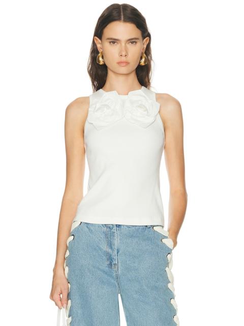 AKNVAS Camille Flower 3d Tank Top