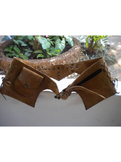Other Designers Japanese Brand × Leather × Seditionaries - LEATHER BELT BAG FULL LEATHER