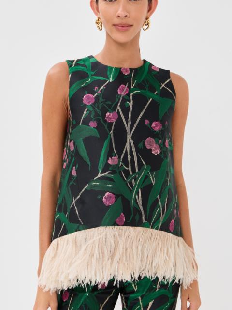 La DoubleJ La Scala Feather Top