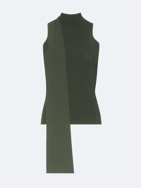 LAPOINTE Matte Viscose Halterneck Top