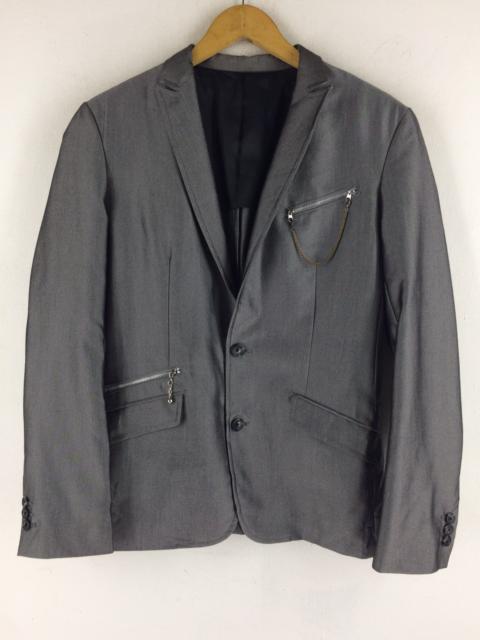 Other Designers Japanese Brand - japanese brand semantic silver nice design blazer