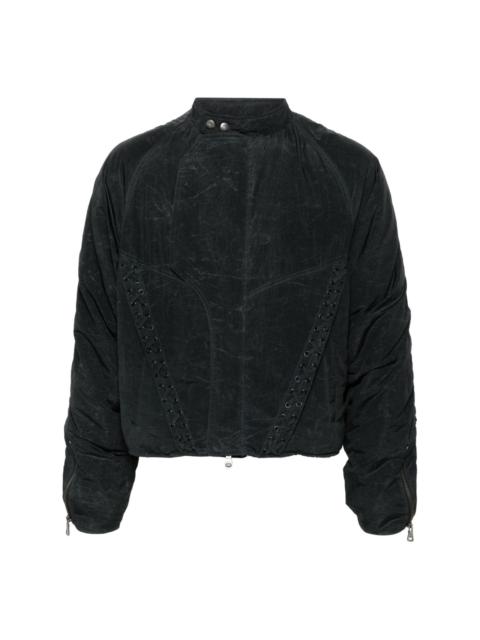 padded bomber jacket