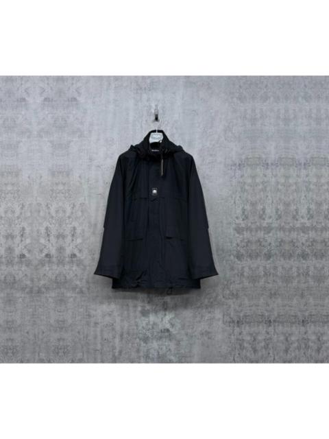 BALENCIAGA Balenciaga Lock Logo Workwear-Style Windbreaker Jacket