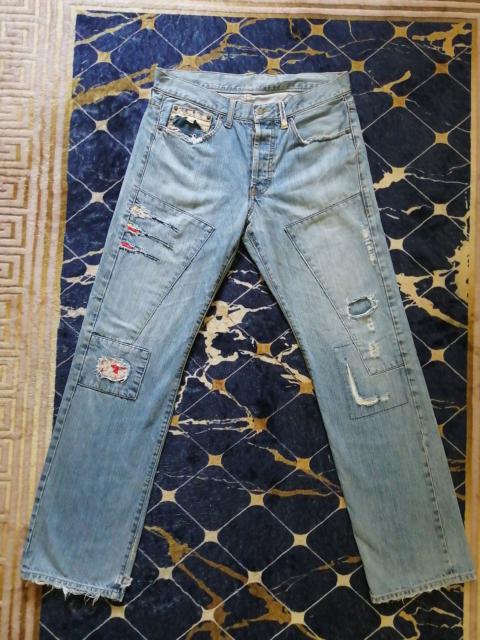 Other Designers Vintage Takeo Kikuchi Patchwork Sashiko Denim
