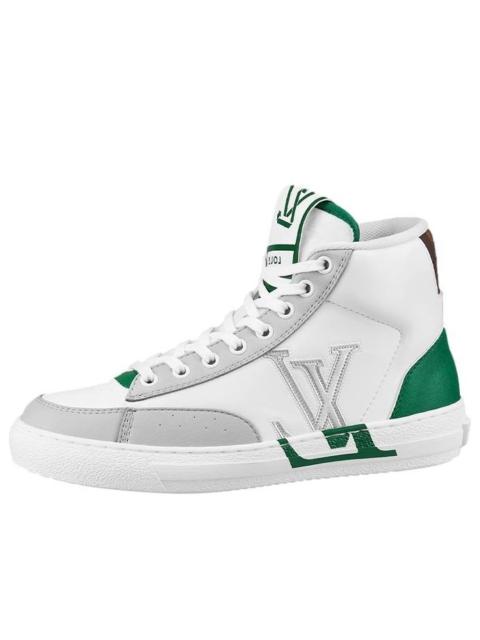 Louis Vuitton (WMNS) LOUIS VUITTON Charlie Ankle Sneakers 'Grey Green' 1A9S50