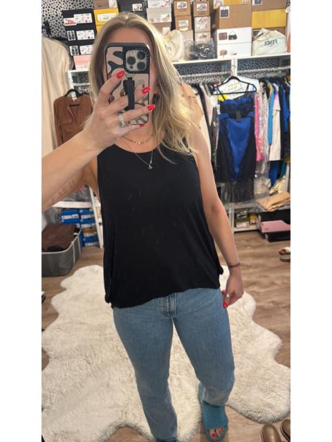 LF Emma & Sam Draped Open Back Cutout Tank