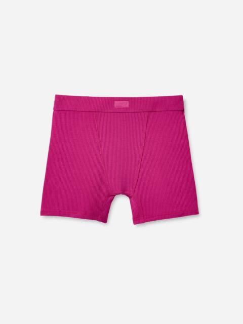 UGG ® Women's Alexiah Boy Short Rib LENZINGu2122 ECOVEROu2122 Viscose Blend Bottoms in Chroma Pink