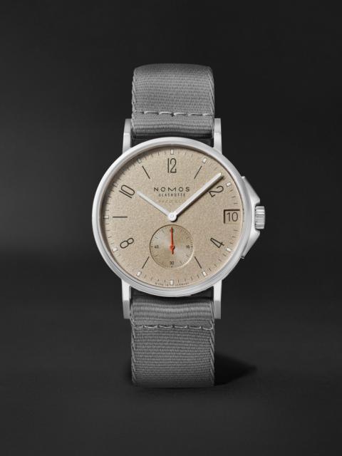 NOMOS Glashütte Ahoi Neomatik 38 Date Automatic 38.5mm Stainless Steel Watch, Ref. No. 527 Cream