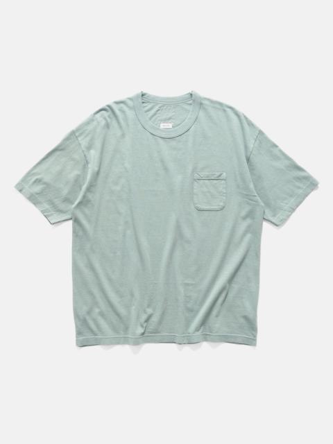 visvim Jumbo Tee S/S DMGD Lt. Green
