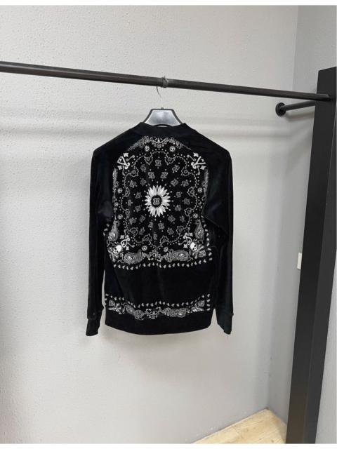 mastermind JAPAN Mastermind Japan bandana print cardigan