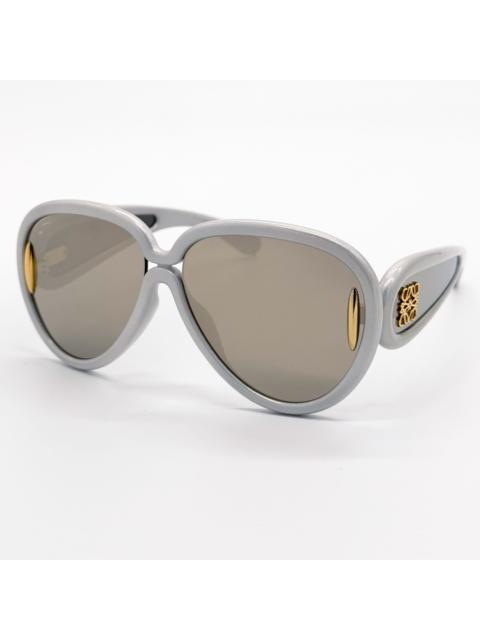 Loewe NEW LOEWE SUNGLASSES LW40132I 24C GRAY MASK UNISEX EYEWEAR L