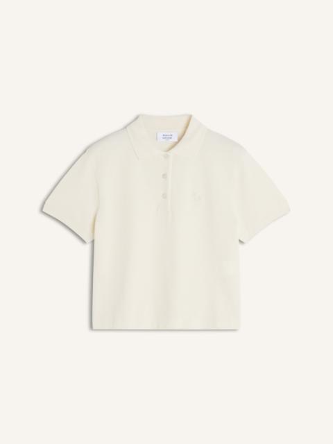 Maison Kitsuné BABY FOX CROPPED POLO