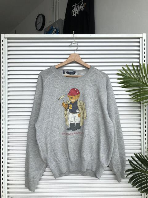 Polo Ralph Lauren Vintage Polo Bear Ralph Lauren Travis Flacko Scott Crewneck