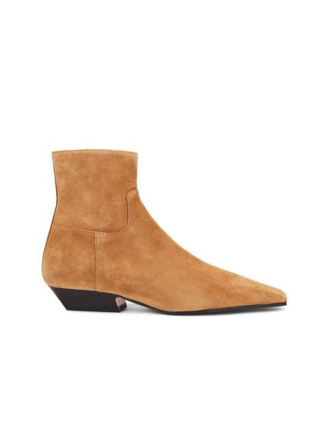 KHAITE Marfa Flat Ankle Boot