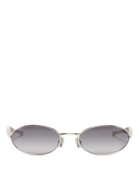 Bottega Veneta Sardine Oval Sunglasses