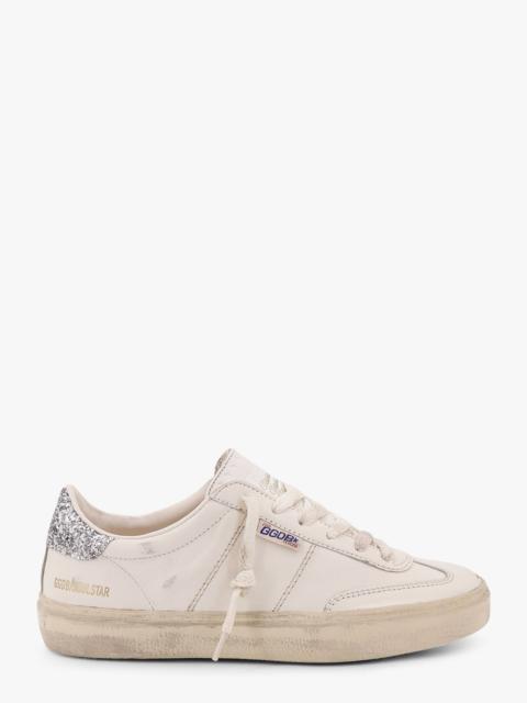 Golden Goose Soul star low-top leather sneakers with used effect