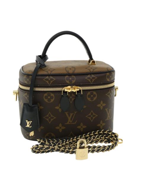 LOUIS VUITTON Monogram Reverse Vanity Nvpm Hand Bag M45165