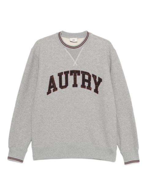 AUTRY Autry Logo-embroidered Crew-neck Sweatshirt