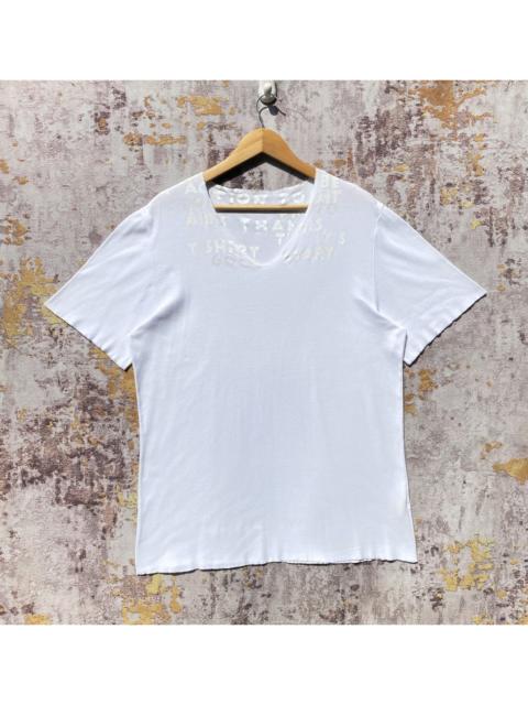 Maison Margiela Maison Martin Margiela SS06 Iconic Aids Awareness Shirt