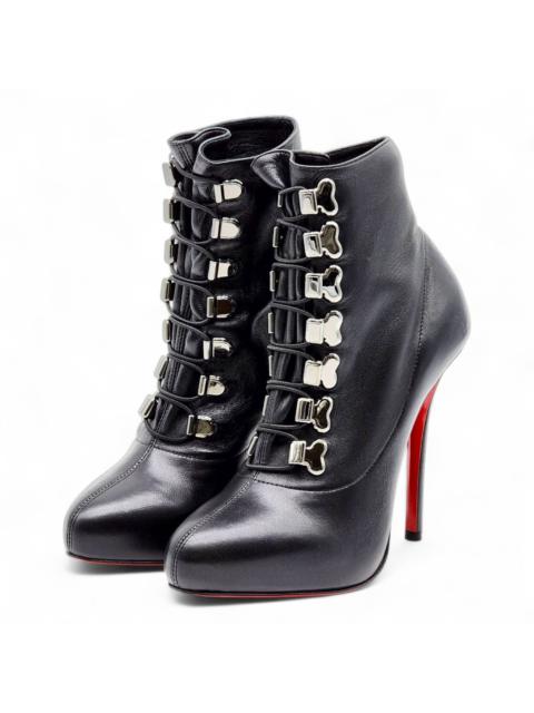 Troopista 120 Leather Ankle Boots Pumps Black EU 37 US 6.5