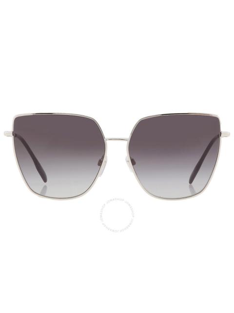 Burberry Burberry Alexis Grey Gradient Cat Eye Ladies Sunglasses BE3143 10058G 61