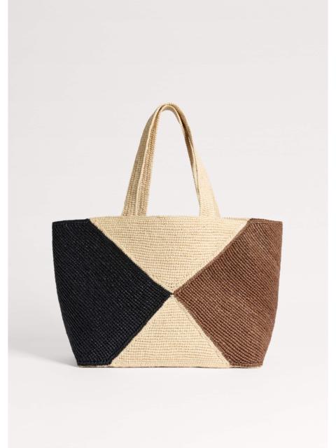 ME+EM Contrast Panel Tote