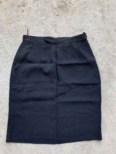 Comme Des Garçons 80s Tricot Comme des Cargons Black Skirt