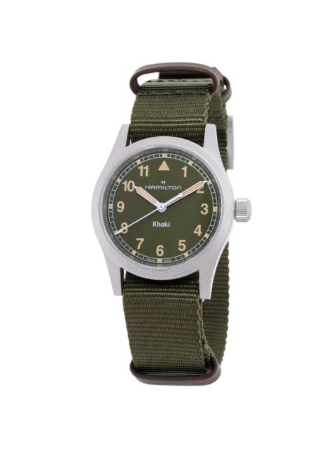 Hamilton - Hamilton Khaki Field Quartz Green Dial Ladies Watch H69301960