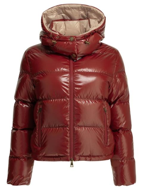 Moncler Moncler Niveole Short Down Jacket Bordeaux